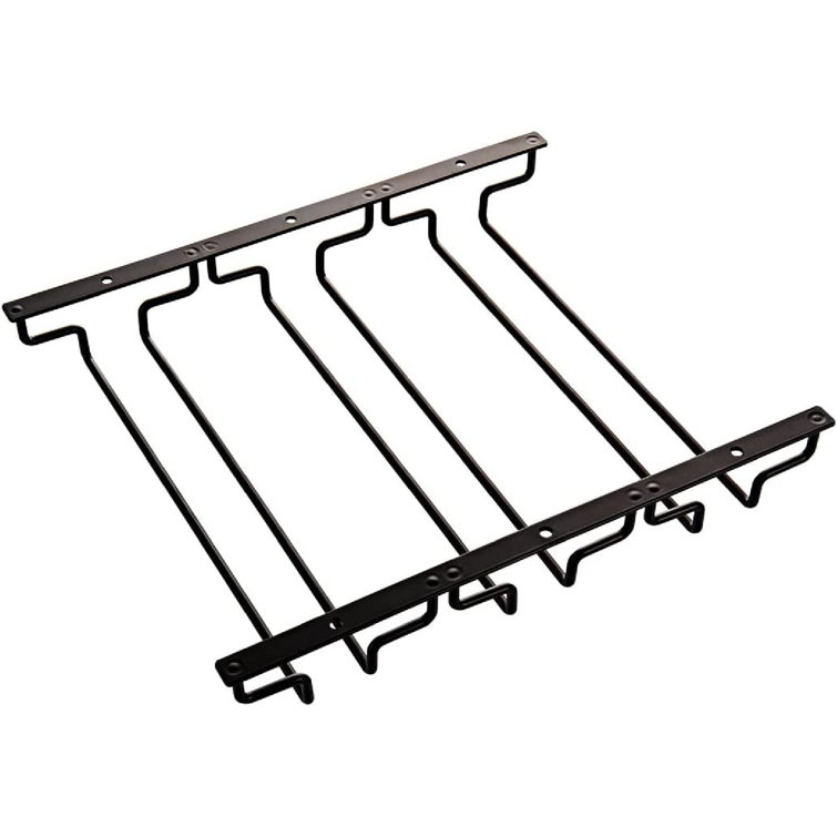 Prep & Savour Wine Glass Rack Under Wine Glasses Storage